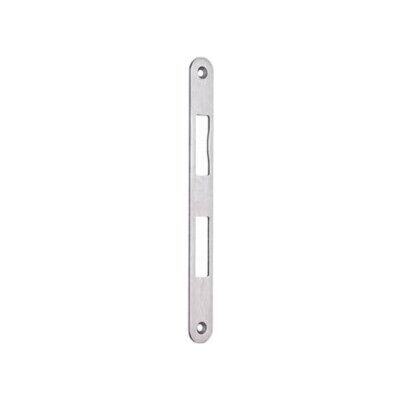 BKS Plaque de cadre de porte - Ronde, 235x24mm, Acier inoxydable - Publicité BKS Plaque de cadre de porte - Ronde, 235x24mm, Acier inoxydable - Publicité