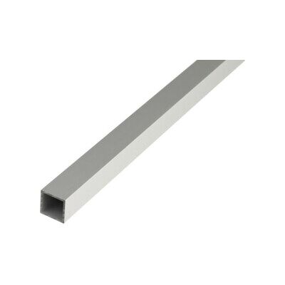 GAH Alberts Tube carré lisse L1.000xI20xP20xE1,5mm Aluminium argenté anodisé (473532) - Publicité GAH Alberts Tube carré lisse L1.000xI20xP20xE1,5mm Aluminium argenté anodisé (473532) - Publicité