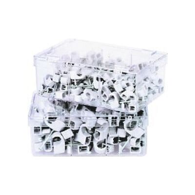Heidemann Clips à ongles - 250 pièces Gris 7-11mm - Publicité Heidemann Clips à ongles - 250 pièces Gris 7-11mm - Publicité