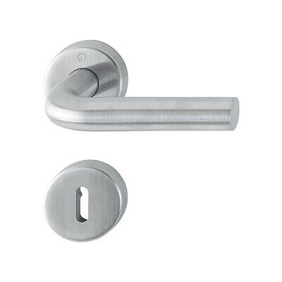 Ensemble Poignées de Porte Hoppe E150/42H/42HKVS - Acier Inox, 40-45mm - Publicité Ensemble Poignées de Porte Hoppe E150/42H/42HKVS - Acier Inox, 40-45mm - Publicité
