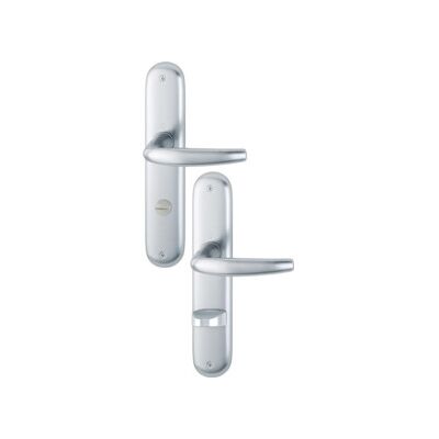 Ensemble de panneau long Hoppe - aluminium, 78mm, porte intérieure - Publicité Ensemble de panneau long Hoppe - aluminium, 78mm, porte intérieure - Publicité