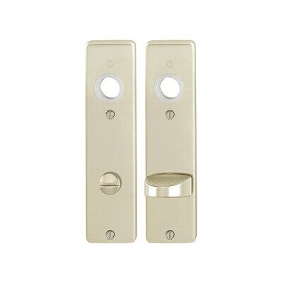 Ensemble de poignées de porte en aluminium Hoppe 202KP - Neusilber - Publicité Ensemble de poignées de porte en aluminium Hoppe 202KP - Neusilber - Publicité