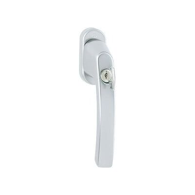 Poignée de fenêtre aluminium Hoppe Luxembourg - Secu200 verrouillable - Argent - Publicité Poignée de fenêtre aluminium Hoppe Luxembourg - Secu200 verrouillable - Argent - Publicité