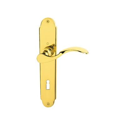 HOPPE Caracas M112SLN/2021 Garniture de Poignée de Porte en Laiton - Type de Porte - Publicité HOPPE Caracas M112SLN/2021 Garniture de Poignée de Porte en Laiton - Type de Porte - Publicité