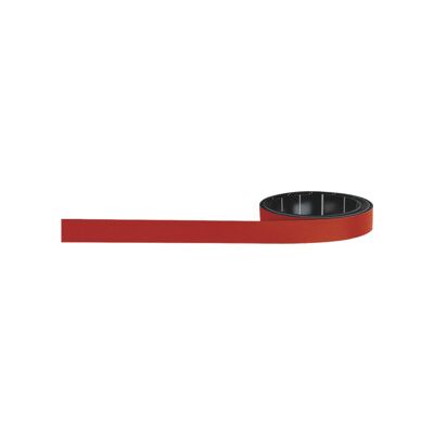 Ruban Magnétoflex Rouge de Magnetoplan - Bande magnétique - Publicité Ruban Magnétoflex Rouge de Magnetoplan - Bande magnétique - Publicité