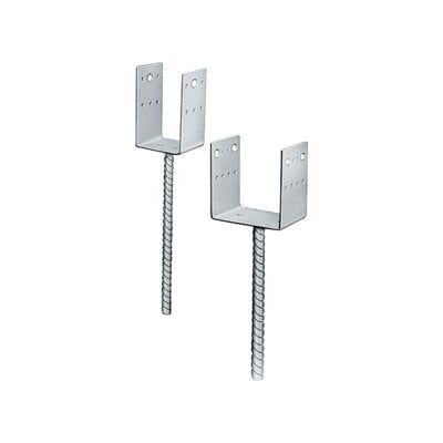 Pied d'appui ETA 07/0285 100x70x126x5mm STA st.verz.z.Bet.Loch-D.5,0+13,5mm 250mm ; SIMPSON Strong-Tie (PPD100/70G) - Publicité Pied d'appui ETA 07/0285 100x70x126x5mm STA st.verz.z.Bet.Loch-D.5,0+13,5mm 250mm ; SIMPSON Strong-Tie (PPD100/70G) - Publicité