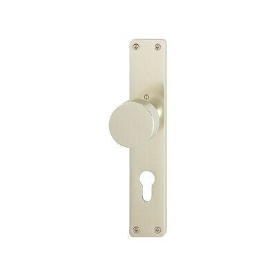Hoppe Plaque longue en aluminium 72mm - Plaque de bouton pour portes - Publicité Hoppe Plaque longue en aluminium 72mm - Plaque de bouton pour portes - Publicité