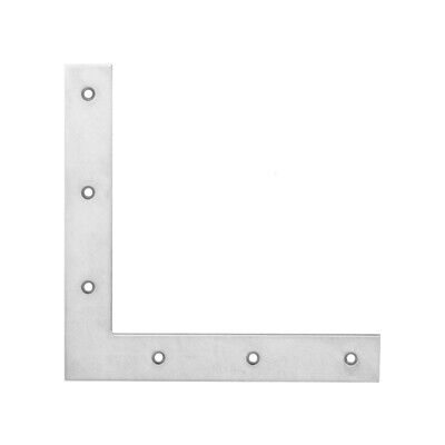 Pollmann Coin d'angle de porte 200 x 200 mm galvanisé brillant - Renfort de cadre - Publicité Pollmann Coin d'angle de porte 200 x 200 mm galvanisé brillant - Renfort de cadre - Publicité
