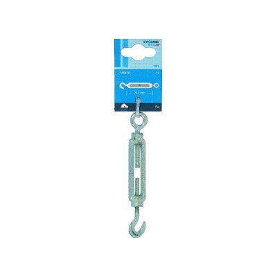 Posamo M6 110mm Crochet Verrouillage Galvanisé - Type de produit - Publicité Posamo M6 110mm Crochet Verrouillage Galvanisé - Type de produit - Publicité