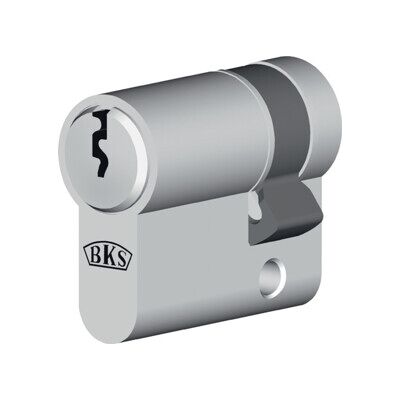Cylindre de service BKS Pshz 8891 - 50/10 mm, Nickelé, 5 broches - Publicité Cylindre de service BKS Pshz 8891 - 50/10 mm, Nickelé, 5 broches - Publicité