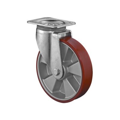 BS ROLLEN - L600.B90 - 200 mm - Polyuréthane moulé - Roue pivotante - Publicité BS ROLLEN - L600.B90 - 200 mm - Polyuréthane moulé - Roue pivotante - Publicité