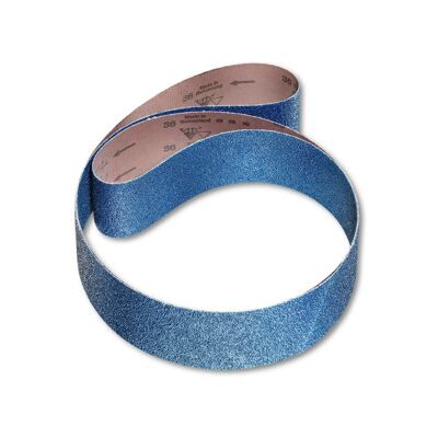 Tyrolit 2820 Bande abrasive en zirconium - Acier, aluminium, cuivre, laiton, bronze - Publicité Tyrolit 2820 Bande abrasive en zirconium - Acier, aluminium, cuivre, laiton, bronze - Publicité