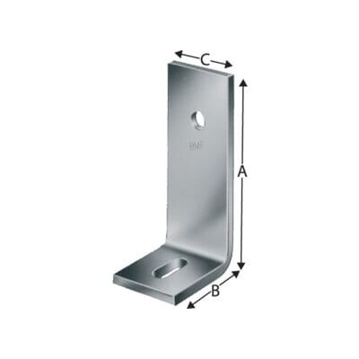 Simpson Strong-Tie Support d'angle ABL15017G - Support d'angle - Publicité Simpson Strong-Tie Support d'angle ABL15017G - Support d'angle - Publicité