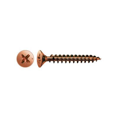 ABC Spax Viti Tsp Testa Svasata Piana A Croce Pozidriv Bronzata Diametro 3,0 Mm Lunghezza 25 Mm Confezione Da 1.000 Pz - Vis - Publicité ABC Spax Viti Tsp Testa Svasata Piana A Croce Pozidriv Bronzata Diametro 3,0 Mm Lunghezza 25 Mm Confezione Da 1.000 Pz - Vis - Publicité