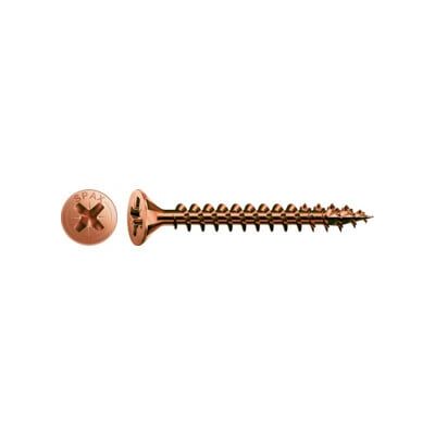 ABC Spax - Vis Pozidriv Fritas Bronze Ø4.0x30 - Screw - Publicité ABC Spax - Vis Pozidriv Fritas Bronze Ø4.0x30 - Screw - Publicité