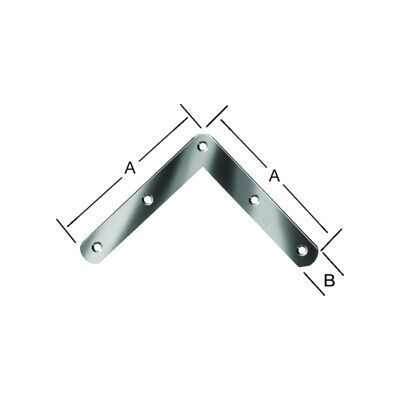 Vormann angle d'angle galvanisé 120x20x2 mm - Angle d'angle - Publicité Vormann angle d'angle galvanisé 120x20x2 mm - Angle d'angle - Publicité