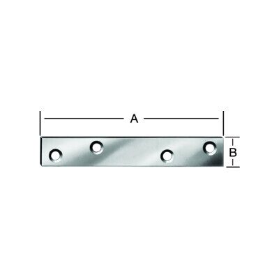 VORMANN Plaque de liaison 100x15 mm acier, galvanisé (000183100Z) - Publicité VORMANN Plaque de liaison 100x15 mm acier, galvanisé (000183100Z) - Publicité