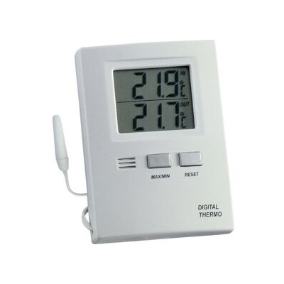TFA Dostmann Thermomètre Max-Min électronique, intérieur et extérieur (301012) - Publicité TFA Dostmann Thermomètre Max-Min électronique, intérieur et extérieur (301012) - Publicité