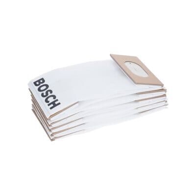 BOSCH Sacs à poussière pour ponceuses à bande, excentriques, vibrantes, fraiseuse universelle (2605411067) - Publicité BOSCH Sacs à poussière pour ponceuses à bande, excentriques, vibrantes, fraiseuse universelle (2605411067) - Publicité