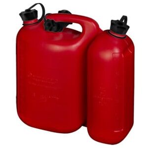 Bidon double p. carburant contenu 5,5 + 3 l L. 316 x l. 145 x H. 312 mm rouge ; Hünersdorff (825000) - Publicité Bidon double p. carburant contenu 5,5 + 3 l L. 316 x l. 145 x H. 312 mm rouge ; Hünersdorff (825000) - Publicité