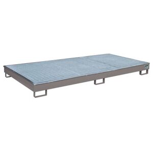 Bauer Regalwanne RW-GR 2700-1 PE - Acier, Gris, 3mm - Regalwanne - Publicité Bauer Regalwanne RW-GR 2700-1 PE - Acier, Gris, 3mm - Regalwanne - Publicité