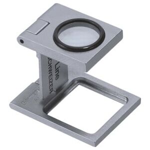 Compte-fils (loupe pliable) Tech-Line 8x D. lentille 16,3 mm SCHWEIZER (37310) - Publicité Compte-fils (loupe pliable) Tech-Line 8x D. lentille 16,3 mm SCHWEIZER (37310) - Publicité