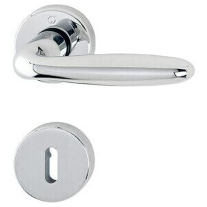 Ensemble de Rosettes en Laiton Verona Hoppe - Poignée de Porte Intérieure - M151/42KV/42KVS - Publicité Ensemble de Rosettes en Laiton Verona Hoppe - Poignée de Porte Intérieure - M151/42KV/42KVS - Publicité