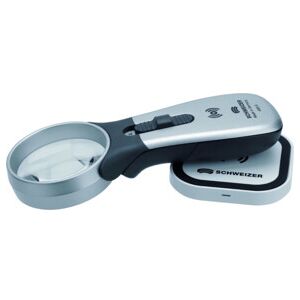 Loupe manuelle à induction Tech-Line 10x lentille LED D. 22,8mm SWITZERLAND ; Schweizer (099142-1) - Publicité Loupe manuelle à induction Tech-Line 10x lentille LED D. 22,8mm SWITZERLAND ; Schweizer (099142-1) - Publicité