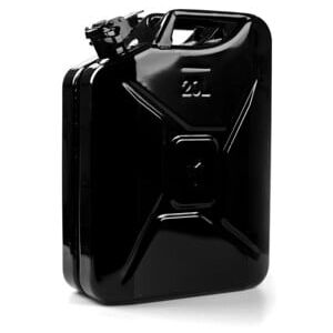 VALPRO Bidon de carburant en tôle d'acier, contenance nominale 20 l, noir profond RAL 9005 (KN1795) - Publicité VALPRO Bidon de carburant en tôle d'acier, contenance nominale 20 l, noir profond RAL 9005 (KN1795) - Publicité