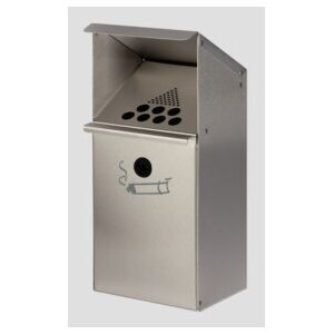 VAR Cendrier mural WH 41 inox 3,7 l (1205) - Publicité VAR Cendrier mural WH 41 inox 3,7 l (1205) - Publicité