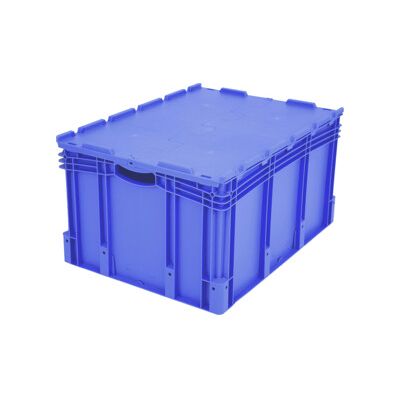 Bacs gerbables norme Europe Bito série XL XLD86421 l 800 x l 600 x H 438 bleu (22561) - Publicité Bacs gerbables norme Europe Bito série XL XLD86421 l 800 x l 600 x H 438 bleu (22561) - Publicité