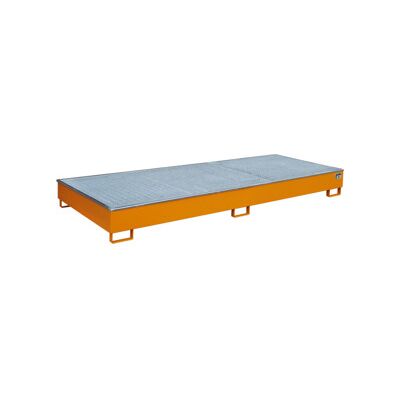 Bauer Regalwanne RW-GR 3300-2 PE - Système d'étagères, orange jaune, acier, 100mm - Publicité Bauer Regalwanne RW-GR 3300-2 PE - Système d'étagères, orange jaune, acier, 100mm - Publicité