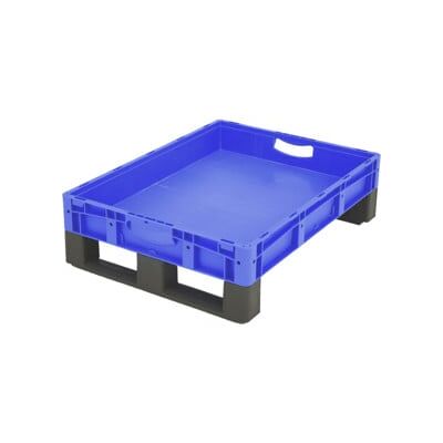 Bito Euro container empilable XL Lid XL 86121D L800xW600xH220 mm, bleu (22593) - Publicité Bito Euro container empilable XL Lid XL 86121D L800xW600xH220 mm, bleu (22593) - Publicité