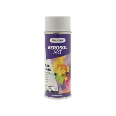 Buntlackspray AEROSOL Art gris clair brillant RAL 7035 400 ml aérosol ; European Aerosols (733185) - Publicité Buntlackspray AEROSOL Art gris clair brillant RAL 7035 400 ml aérosol ; European Aerosols (733185) - Publicité