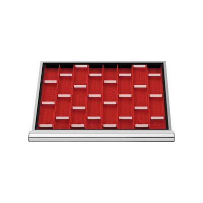 Compartimentage de tiroir STIER, plaques de cuvettes, BLH 50 mm, dimensions intérieures 600x450 mm, 12 plaques de cuvette (903893) - Publicité Compartimentage de tiroir STIER, plaques de cuvettes, BLH 50 mm, dimensions intérieures 600x450 mm, 12 plaques de cuvette (903893) - Publicité