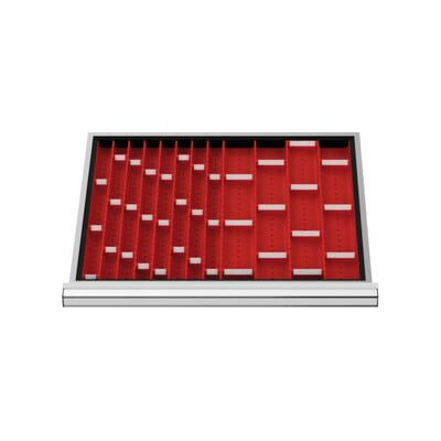 Compartimentage de tiroir STIER, plaques de cuvettes, BLH 50 mm, dimensions intérieures 600x450 mm, 6 plaques de cuvette (903892) - Publicité Compartimentage de tiroir STIER, plaques de cuvettes, BLH 50 mm, dimensions intérieures 600x450 mm, 6 plaques de cuvette (903892) - Publicité