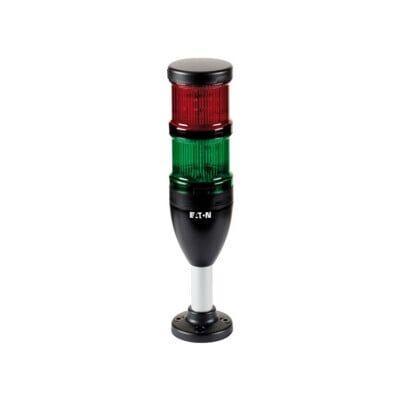 Tour de signalisation Eaton - Rouge & Vert - IP66 - LED - 24 V - Publicité Tour de signalisation Eaton - Rouge & Vert - IP66 - LED - 24 V - Publicité