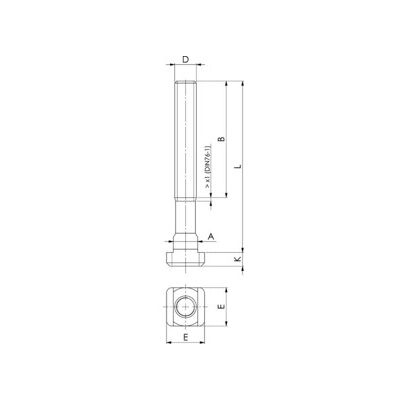 AMF M18 x 20 mm Ecrou en T - Bloc rainure en T - Publicité AMF M18 x 20 mm Ecrou en T - Bloc rainure en T - Publicité