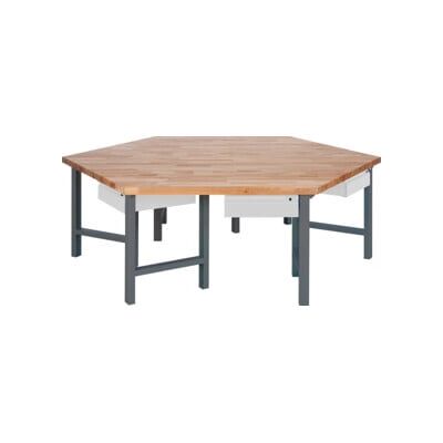 Etabli de groupe STIER avec 6x1 tiroirs, lxPxH 2 700x2 340x790-1 140 mm (906088) - Publicité Etabli de groupe STIER avec 6x1 tiroirs, lxPxH 2 700x2 340x790-1 140 mm (906088) - Publicité