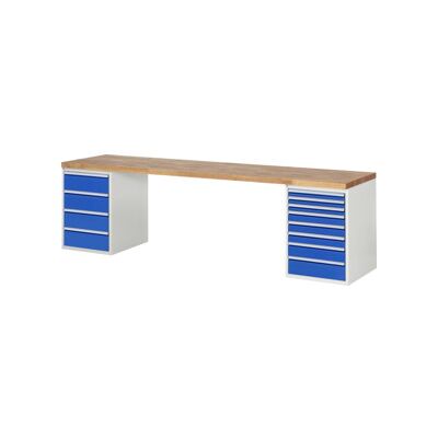 Établi Rau modèle 7822, L 3000 x P 900 x H 840mm (03-7822A3-309B4S.11) - Publicité Établi Rau modèle 7822, L 3000 x P 900 x H 840mm (03-7822A3-309B4S.11) - Publicité