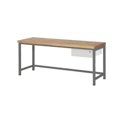 Etabli réglable en hauteur STIER Premium avec 1 tiroir, lxPxH 2 000x700x840-1 040 mm (904784) - Publicité Etabli réglable en hauteur STIER Premium avec 1 tiroir, lxPxH 2 000x700x840-1 040 mm (904784) - Publicité