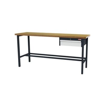 établi STIER avec 1 tiroir de 150 mm, lxPxH 2 000x600x960 mm, RAL 7016 / RAL 7035 (906294) - Publicité établi STIER avec 1 tiroir de 150 mm, lxPxH 2 000x600x960 mm, RAL 7016 / RAL 7035 (906294) - Publicité