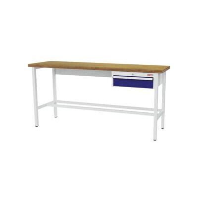 établi STIER avec 1 tiroir de 150 mm, lxPxH 2 000x600x960 mm, RAL 7035 / RAL 5010 (906355) - Publicité établi STIER avec 1 tiroir de 150 mm, lxPxH 2 000x600x960 mm, RAL 7035 / RAL 5010 (906355) - Publicité