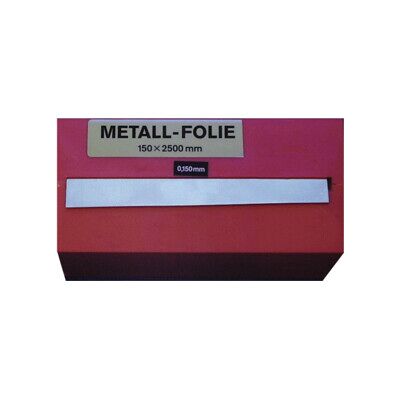 Metallfolie D.0,075mm STA L.2500mm I.150mm ; Industrial Quality Supplies (858837) - Publicité Metallfolie D.0,075mm STA L.2500mm I.150mm ; Industrial Quality Supplies (858837) - Publicité