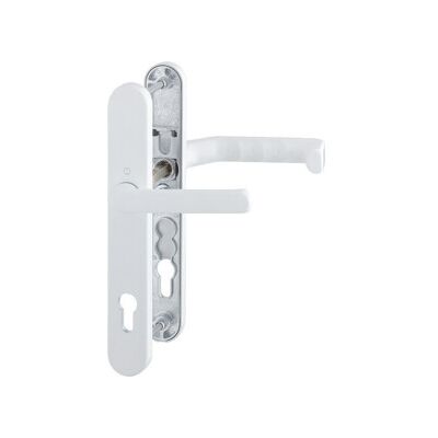 Ensemble de poignées de porte en aluminium Liverpool - Cou de 92mm - Publicité Ensemble de poignées de porte en aluminium Liverpool - Cou de 92mm - Publicité