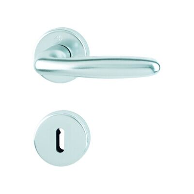 Hoppe OT Garniture de porte avec rosaces, rond, Verona 1510/42KV/42KVS, VK8, BB couleur naturelle (2963046) - Publicité Hoppe OT Garniture de porte avec rosaces, rond, Verona 1510/42KV/42KVS, VK8, BB couleur naturelle (2963046) - Publicité