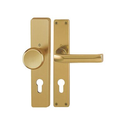 Ensemble de poignées de porte en aluminium Hoppe London - Jeu de serrure intérieur - Publicité Ensemble de poignées de porte en aluminium Hoppe London - Jeu de serrure intérieur - Publicité