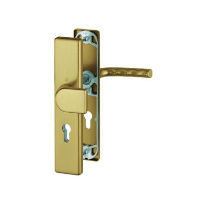 Ensemble de ferrures en aluminium Hoppe pour portes et fenêtres - 78G/2221A/2440/113 - Convient pour portes résidentielles - Publicité Ensemble de ferrures en aluminium Hoppe pour portes et fenêtres - 78G/2221A/2440/113 - Convient pour portes résidentielles - Publicité