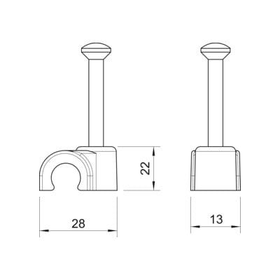 OBO Bettermann Iso-clips à clouer 18 mm 2018 40 LGR (2228300) - Publicité OBO Bettermann Iso-clips à clouer 18 mm 2018 40 LGR (2228300) - Publicité