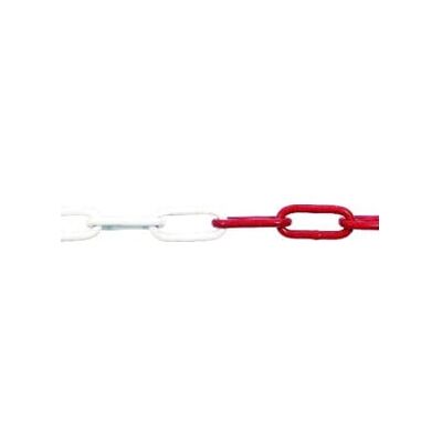 Chaîne en acier Posamo - 5mm, Rouge-Blanc, Longueur, Chaîne en acier - Publicité Chaîne en acier Posamo - 5mm, Rouge-Blanc, Longueur, Chaîne en acier - Publicité